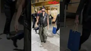 Deepika Padukone SMILES as she sees paps at the airport #shorts #deepikapadukone #spotted