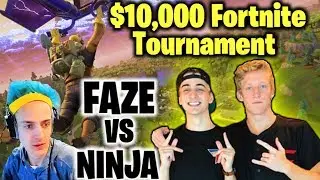 MY BROTHER WON $20,000 PLAYING FORTNITE?!? Faze Tfue & Cloakzy VS Ninja| JOOGSQUAD PPJT