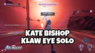 Kate Bishop Solo, Discordant Sound Raid Zawavari Klaw Eye | Marvel's Avangers