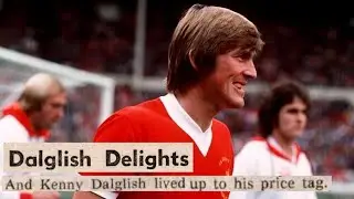 1977/78 Kenny Dalglish Liverpool Debut vs Manchester United (Charity Shield)