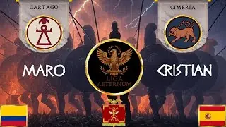 LIGA CESAR RONDA 2 : MARO (Cartago) VS CRISTIAN (Cimeria)