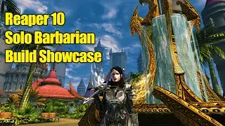 DDO Reaper 10 Solo Barbarian Build Showcase
