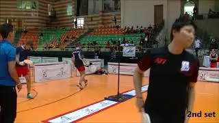 NPO-JSBF Double Men Japan vs France Speedball World Championship 2017Semifinal Match