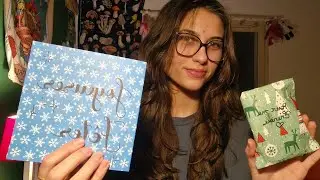 ASMR: Изготовление рождественских открыток 🎄✨️