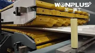 WONPLUS PVC Hollow Roof Extrusion Line/Plastic Roof Tile Extrusion Machine