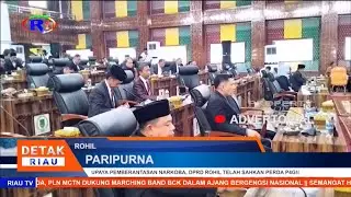 UPAYA PEMBERANTASAN NARKOBA, DPRD ROHIL TELAH SAHKAN PERDA P4GN