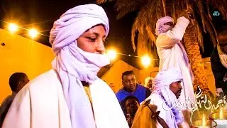 مراسيم حفل زواج السلطان طاهر فرجاني والشيخ مولاي بمدينة آولف