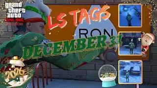 LS TAGS, SHIPWRECK & GUN VAN Locations - DECEMBER 31| GTA ONLINE
