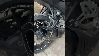 Akrapovic R1M exhaust on R15 😍