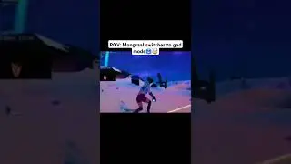 POV: Mongraal switches to god mode🥶🤯#fortnite #clips #mongraal #godmode