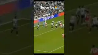 Gabriel's last minute goal against Newcastle vs Arsenal #eplhighlights  #matchday6
