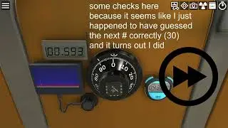 Cracking a safe attempt 2 (Sophie's Safecracking Simulator)