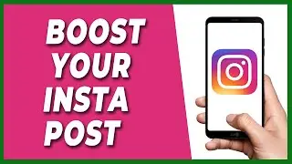 How to Boost your Instagram post