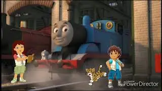 Thomas the Tank Engine meeting Diego, Alicia and Baby Jaguar