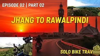 Solo Bike Ride from Karachi to Northern Pakistan | Episode 2 Part 2 | Pakistan Travel Vlog 🏍️🇵🇰