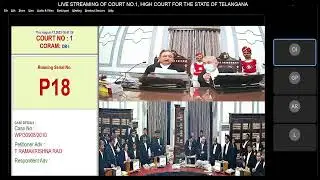 Live streaming of Court Hall No.1 - TSHC