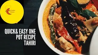 One Pot Bachelor's Recipe 2021 | Veg | Tahiri | Simple and Tasty | Tahini