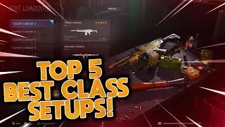 TOP 5  BEST CLASS SETUPS on MODERN WARFARE AFTER UPDATE 1.06.. (MODERN WARFARE BEST CLASSES)