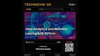 Tech Niche 3.38 - Basics Of Data Analysis and ML Using Python