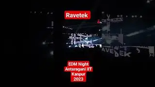 EDM night IIT Kanpur Antaragani 2023 #ravetek #cola #iitkanpur #antaragni #2023 #edmnight