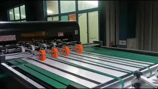 4 rolls CHM-1400 High speed Single rotary knife Paper Sheeter Machine high performance