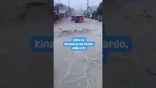 Baha sa kinasang-an Pardo,cebu city #baha #cebu #cebucity #short #shorts