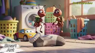 Epic movie - Smart Ant Lost in the Village! Funny 3D Adventure for Kids #smartant #3dcartoon