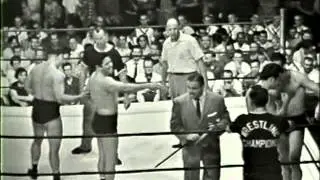 1/2 Curtis & Lewin V Bentancourt & Acosta 1960s Wrestling