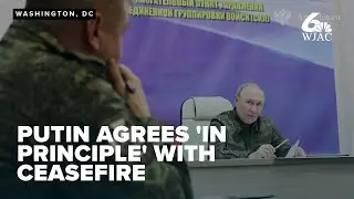 Russia's President Putin agrees 'in principle' with US ceasefire proposal