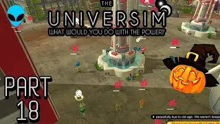 Zombie Invasion | The Universim Halloween Update | Part 18