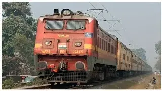 First Electric loco Run Of 15721/ Digha to New Jalpaiguri Paharia Express With Howrah WAP4