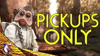PICKUPS CHALLENGE! | Star Wars Battlefront (Game play)