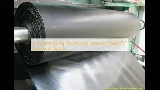 Hypalon Rubber Sheet Aging Resistance