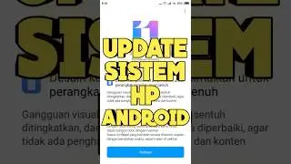 CARA UPDATE SISTEM HP ANDROID | Tutorial Singkat #caraupdatesistem
