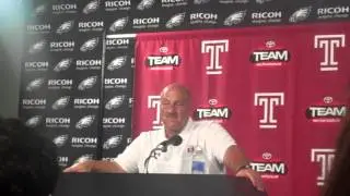 #MayorsCup2012: Head Coach Steve Addazio (Postgame) Part 1 or 2