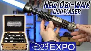 New D23 Obi-Wan Kenobi Galaxy's Edge Lightsaber Box Set!