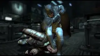 Batman Destroys Thugs With Perfect Stealth | Arkham City