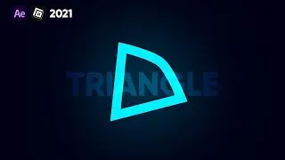 Triangular Shape Animation | Tutorial | Adobe After Effects 2021 #aftereffects #graftrixstudios