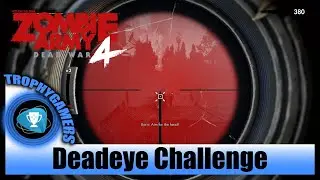 Zombie Army 4 Dead War - Deadeye Challenge - Kill 2 Snipers in Mid-air