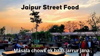 Masala Chowk Jaipur l Jaipur Street Food I Jaipur Food explore l Jaipur explore l Rakesh indori