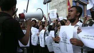 Young Nepalese protest against social media ban, corruption | AFP