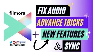 Filmora x Audio Ducking audio sync key framing Grouping & upgrouping  | AUDIO BASICS TO ADVANCED