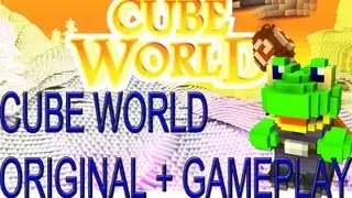 Como instalar Cube World Original + Game play Adventure 01