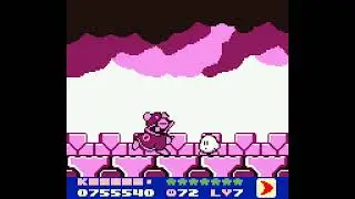 Kirby's Dream Land 2 - Dark Castle - Final Boss