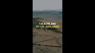 1/8 And 50 By 100 Explained - Own Land In Kenya