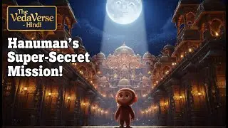 Hanuman&rsquo;s Super-Secret Mission! | Sundarakanda Hero&rsquo;s Pixar-Style | The VedaVerse Tales - Hindi