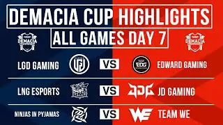 Highlights ALL GAMES Day 7 | Demacia Cup 2025