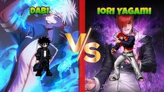 Jump Force MUGEN Dabi vs Iori Yagami