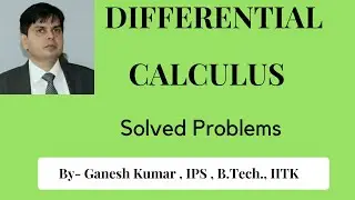 Solved Problem - Calculus - IIT JEE 2013