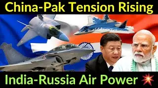 SU-57E + Rafale + AMCA Combo 💥 India-Russia Defence Partnership | China-Pak Tension Rising